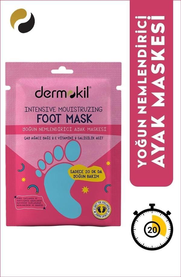 Dermokil Yoğun Nemlendirici Ayak Maskesi 30 Ml - Image 1