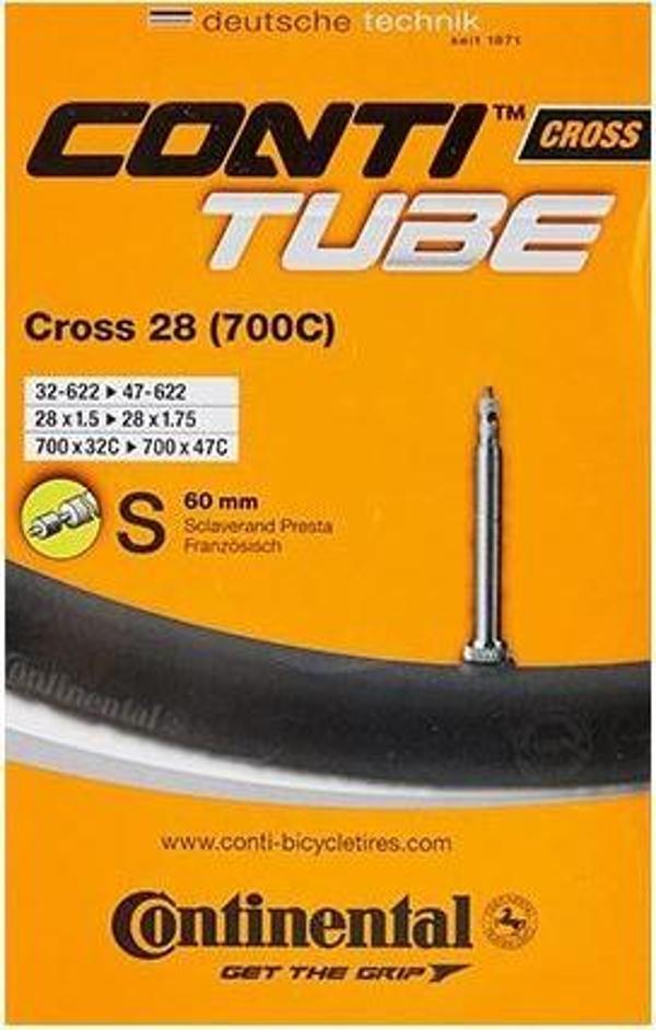 Continental 700 x1.25-1.75 Şehir Bisikleti SV60 İç Lastik Kalın Sibop 700x32-47c İç Lastik - Image 1