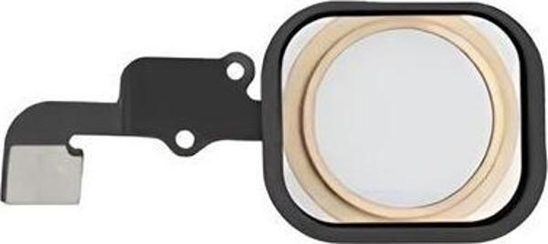 iPhone 6s Home Tuşu Flex GOLD - Lastikli Çerceveli - Image 1