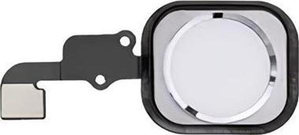 iPhone 6s Home Tuşu Flex GRİ - Lastikli Çerceveli - Image 1