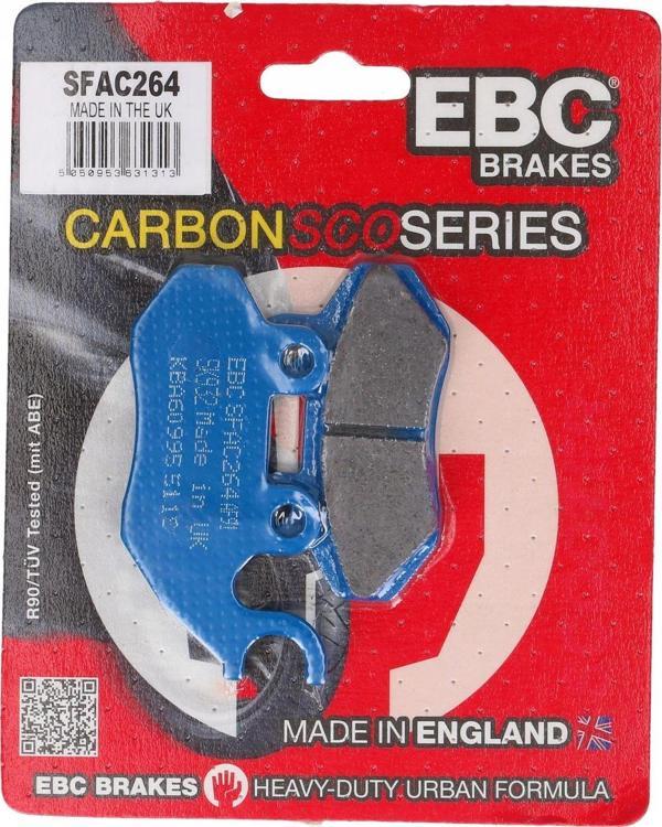 Ebc Sfac264 2010-2012 Peugeot Tweet 151 Uyumlu Ön Fren Balatası Karbon Balata - Image 1