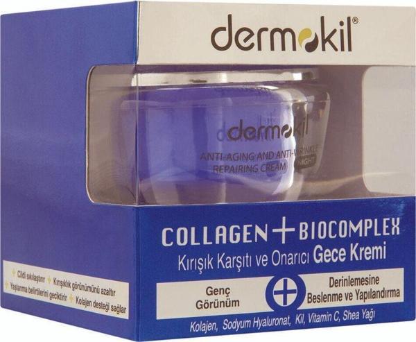 Dermokil Anti Age Kırışık Karşıtı Ve Yenileyici Gece Bakım Kremi - Image 1