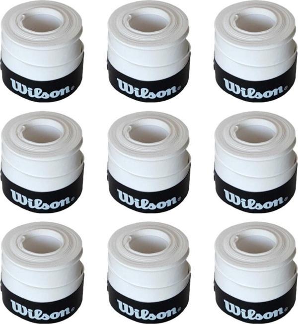Wilson Comfort Bowl O'Grips 9 Adet Grip Tenis Raketi Gribi Beyaz - Image 1