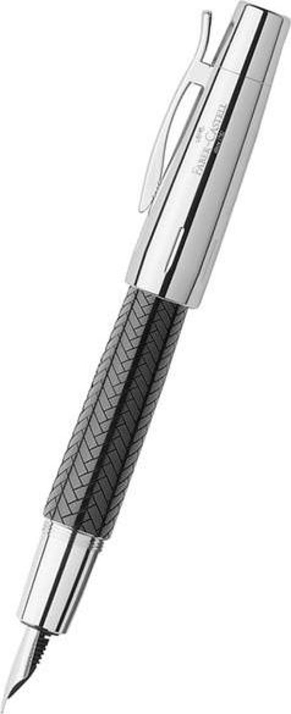 Faber-Castell Design E Motion Parke Siyah Dolma Kalem - Image 1