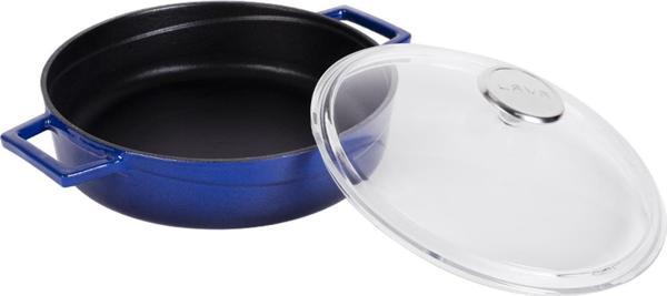 Lava Döküm Çok Amaçlı Yayvan Tencere. Glaze Serisi Çap(Ø)28cm. - Image 1