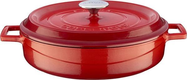 Lava Döküm Çok Amaçlı Yayvan Tencere. Trendy Serisi Çap(Ø)32cm. - Image 1