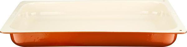 Lava Döküm Dikdörtgen 1/1 Gastronomi Küvet Ölçü 32x53cm. - Image 1