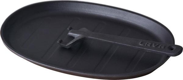 Lava Döküm Oval Fajita Tabağı Ölçü 18x28cm. (Harici tava tutucu dahil değildir.) - Image 1
