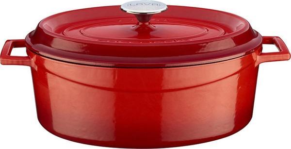 Lava Döküm Oval Tencere. Trendy Serisi Ölçü 25x31cm. - Image 1