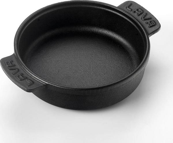 Lava Döküm Yuvarlak Güveç Kabı Döküm Demir Yekpare Çift Kulplu Çap(Ø)11cm. - Image 1
