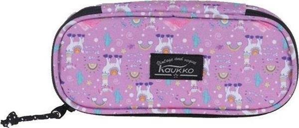 Kaukko Nature Özel Bölmeli Lama Lila Kalem Çantası K2328 - Image 1