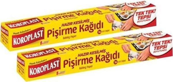 Akyıldız Koroplast Hazır Kesilmiş Yağlı Pişirme Kağıdı 32 Li - Image 1