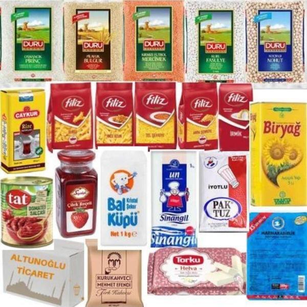 Altunoğlu Kumanya Kolisi Ramazan Paketi Erzak Kolisi 20 Parça - Image 1