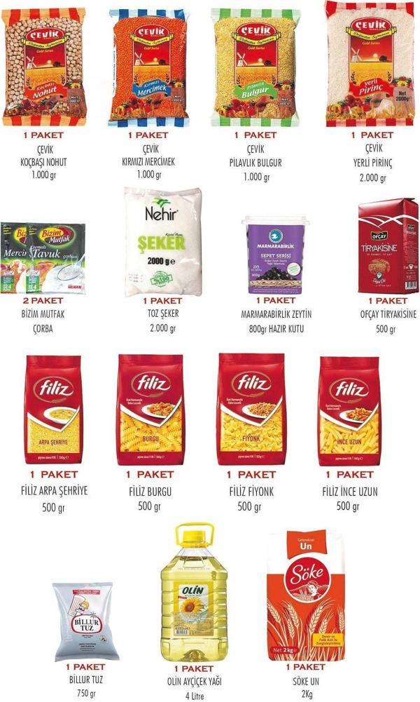 Çevik Mega Ramazan Paketi İhtiyaç Kolisi - Image 1