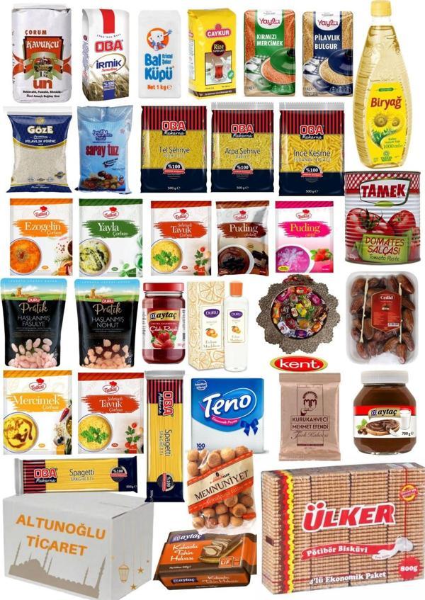 Duru Ramazan paketi kumanya yardım gıda erzak kolisi lüks paket 34 ürün - Image 1