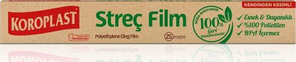 Koroplast Doğal Streç Film 25 Mt - Image 1