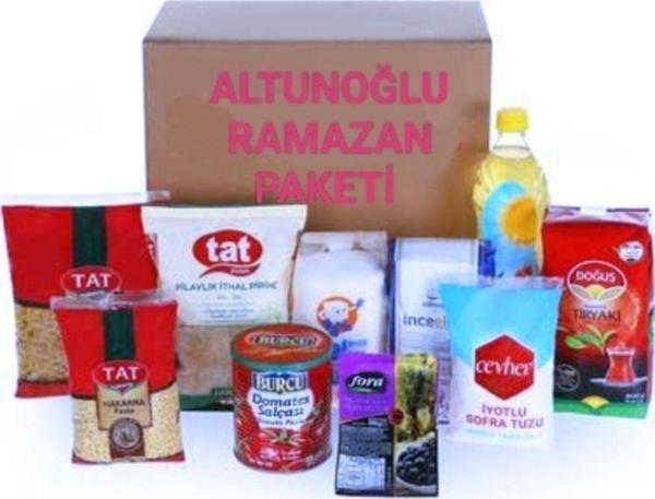 Yudum Ramazan Paketi Kumanya Yardım Erzak Kolisi 10 Parça Ekonomik - Image 1