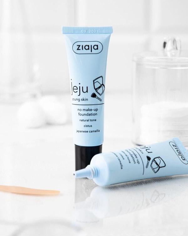 Ziaja Jeju Genç Cilt No Make-Up Foundation Natural Tone 30Ml - Image 1