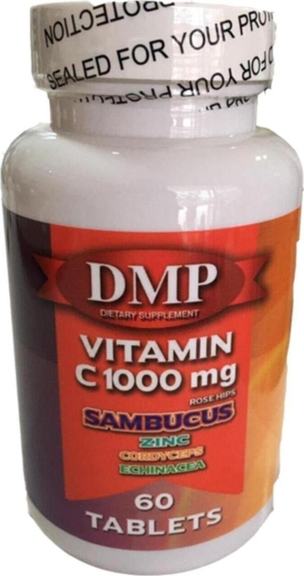 Dmp Vitamin C1000 Sambucus 60 Tablet C Vitamini - Image 1