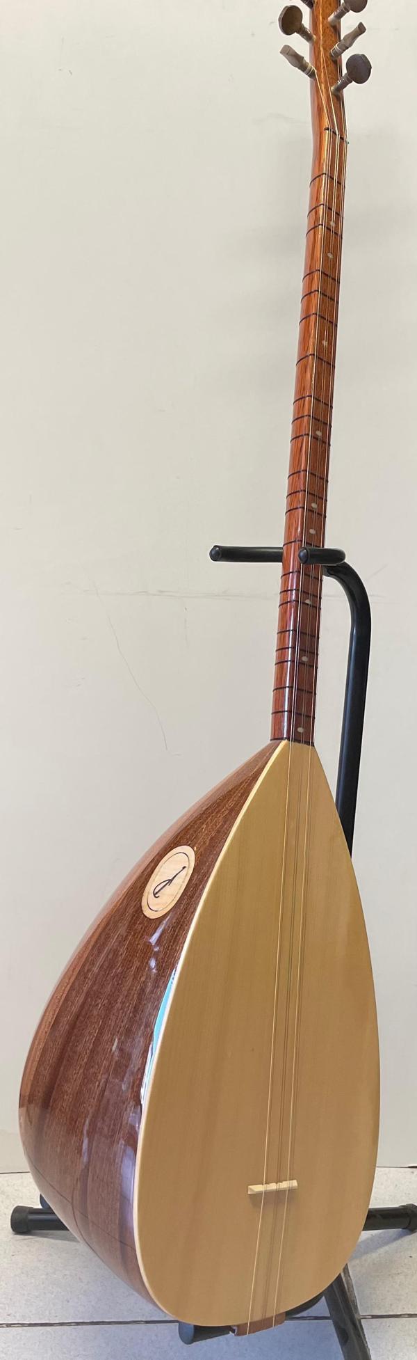Artemis Kaliteli Jak Girişli Uzun Sap Ceviz Bağlama - Image 1