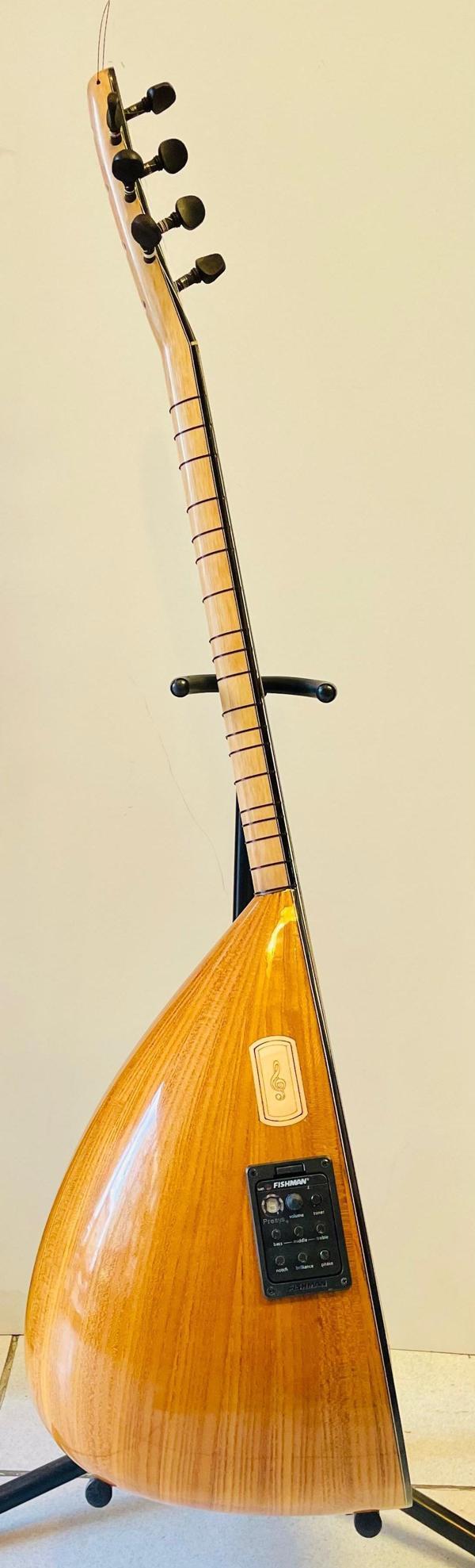 Artemis Profesyonel Kısa Sap Ekolayzırlı Dut Bağlama - Image 1