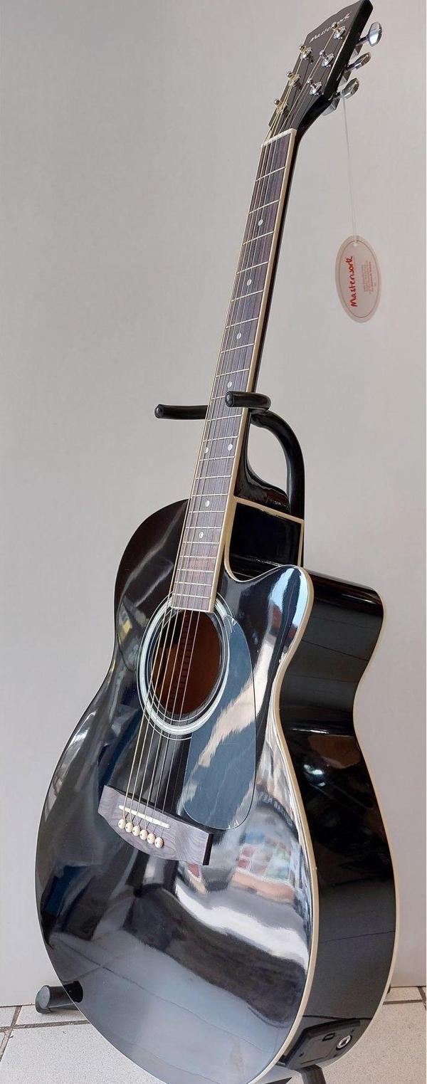 Masterwork Usb Girişli Ekolayzırlı Elektro Akustik Gitar (SİYAH) - Image 1