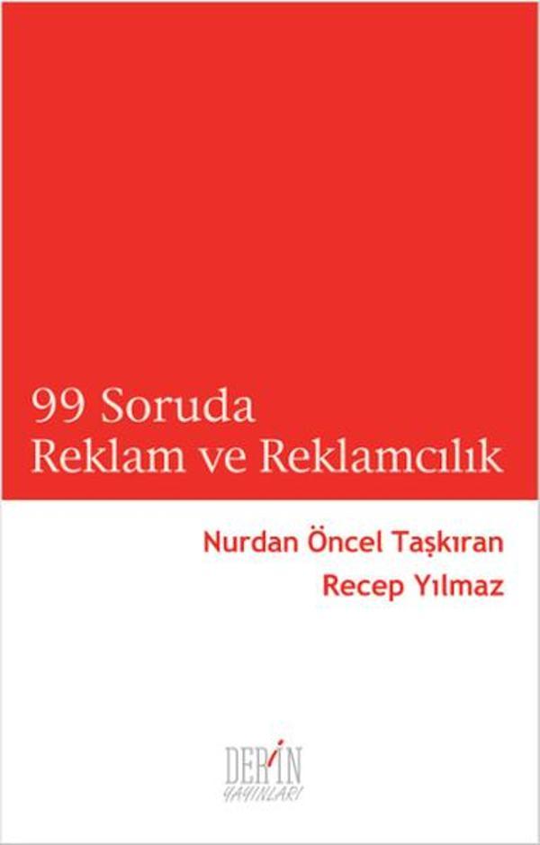 99 Soruda Reklam ve Reklamcılık - Derin Yayınları - Image 1