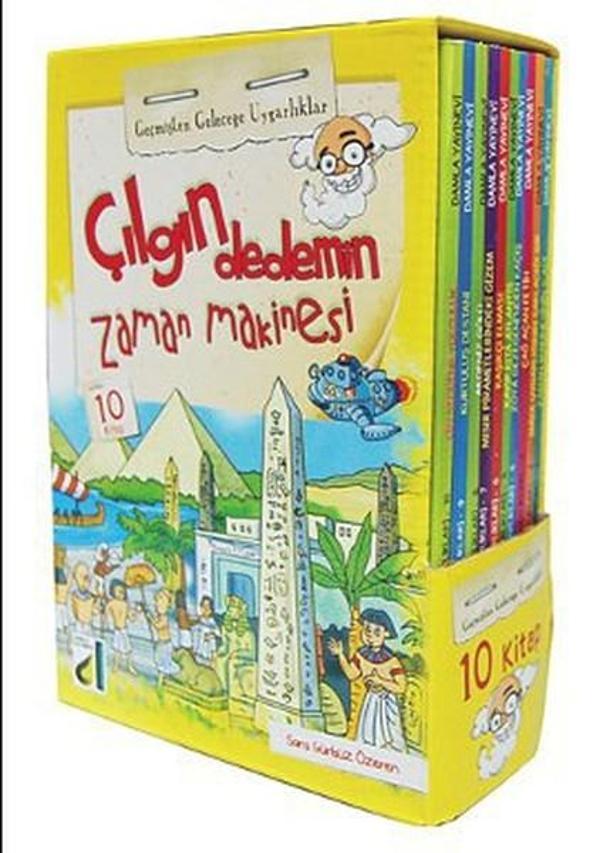 Çılgın Dedemin Zaman Makinesi - Uygarlıklar (10 Kitap Takım) - Damla Yayınevi - Image 1