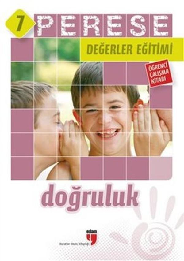Perese Değerler Eğitimi Öğrenci Çalışma Kitabı - Doğruluk - 7 - Edam Yayınevi - Image 1