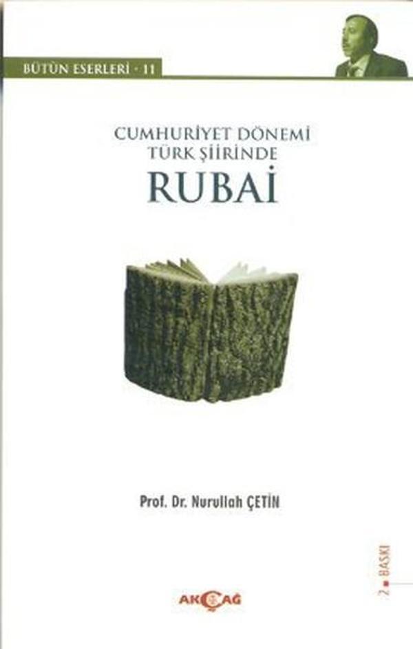 Cumhuriyet Dönemi Türk Şiirinde Rubai - Akçağ Yayınları - Image 1
