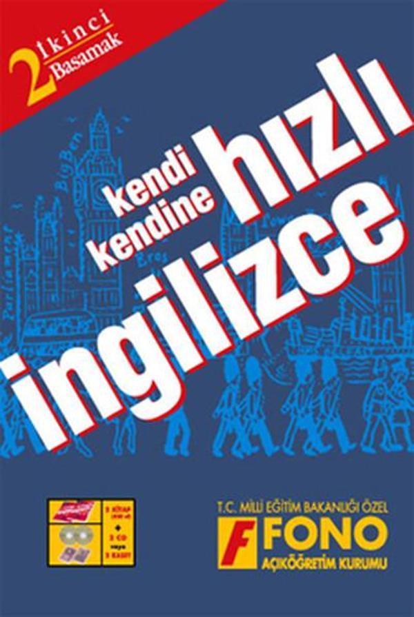 Hızlı İngilizce 2.Basamak Seti - Fono Yayınları - Image 1