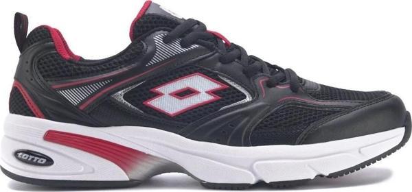 Lotto Athens 4FX 101502593 Siyah-Kırmızı Erkek Spor Ayakkabı - Image 1