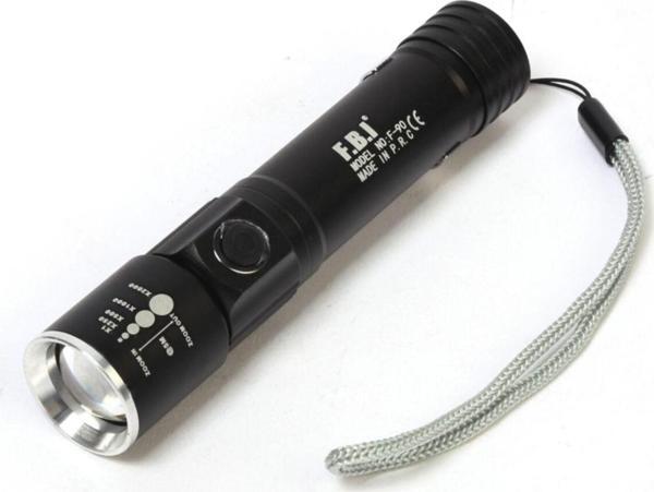 Fbi F.b.ı F-90 Aluminyum Kaplama Mıknatıslı Şarjlı El Feneri - Image 1