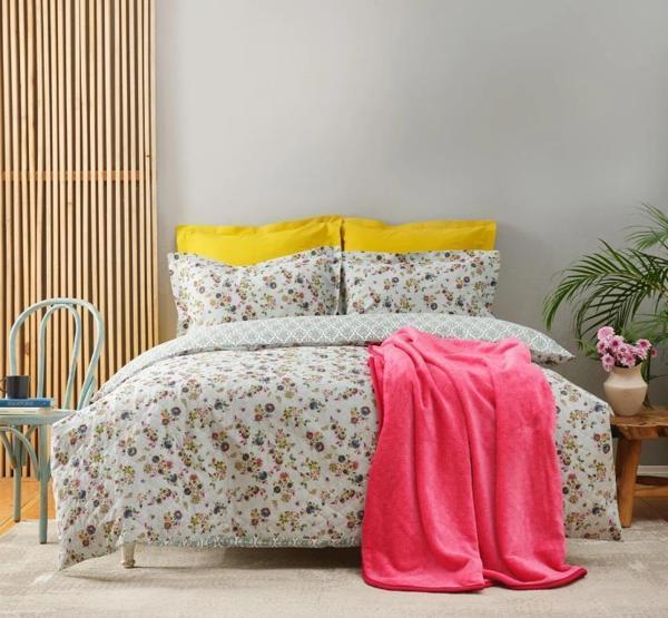 Karaca Home Narlo Fuşya Çift Kişilik Winter Set - Image 1
