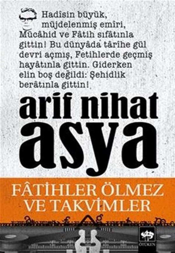 Fatihler Ölmez ve Takvimler - Ötüken Neşriyat - Image 1