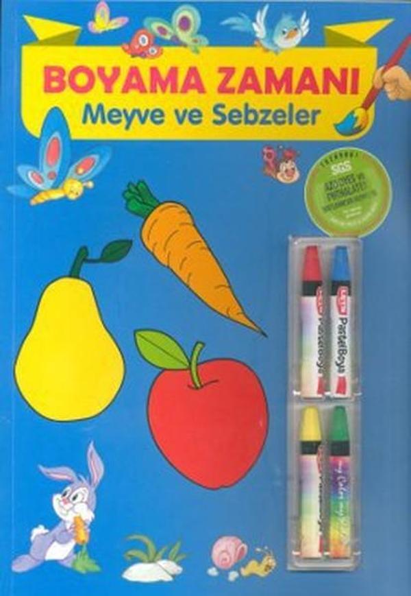 Boyama Zamanı: Meyve ve Sebzeler - Parıltı Yayınları - Image 1