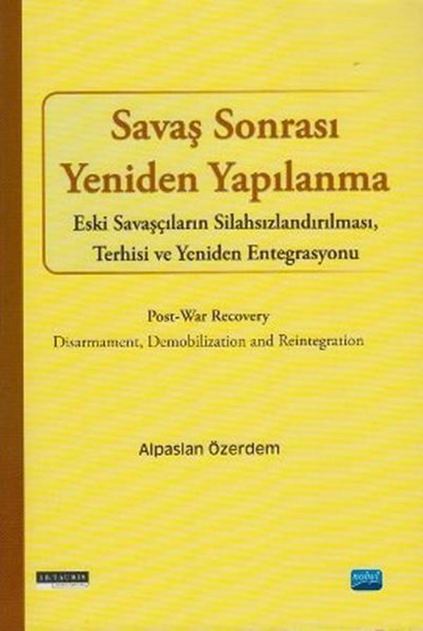 Savaş Sonrası Yeniden Yapılanma - Nobel Akademik Yayıncılık - Image 1