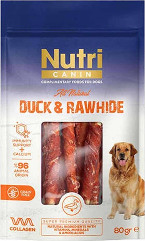 Nutri Ördek Sarılı Kemik Köpek Ödülü 80 Gr - Image 1