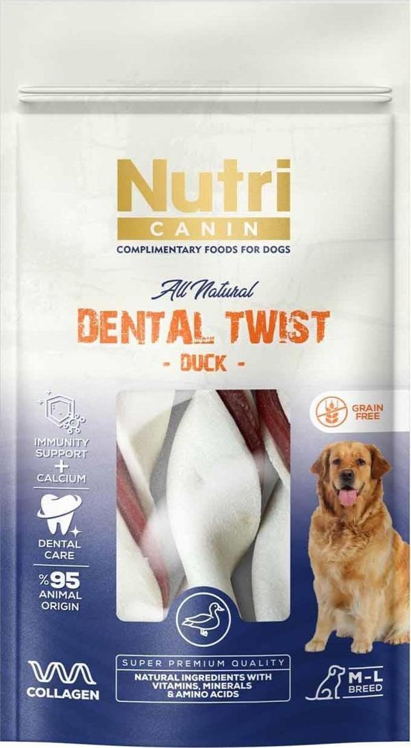 Nutri Ördekli Dental Kemik Köpek Ödülü 120 Gr - Image 1