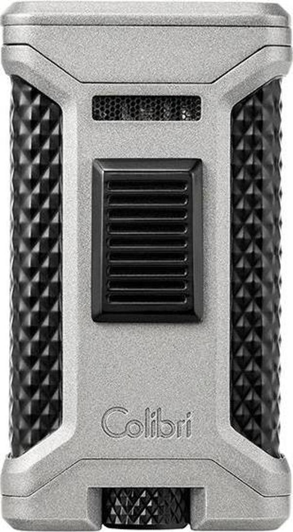 Colibri Ascari 3 Torch Pürmüz Gümüş Puro Çakmağı - Image 1