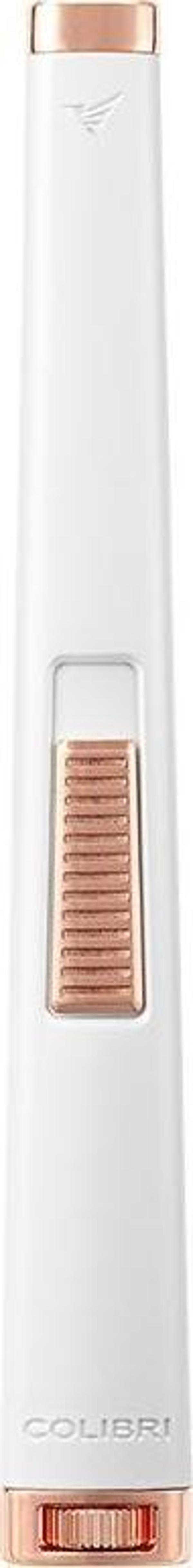 Colibri Aura Perde Alev Beyaz - Rose Gold Masa Tipi Puro Çakmağı - Image 1