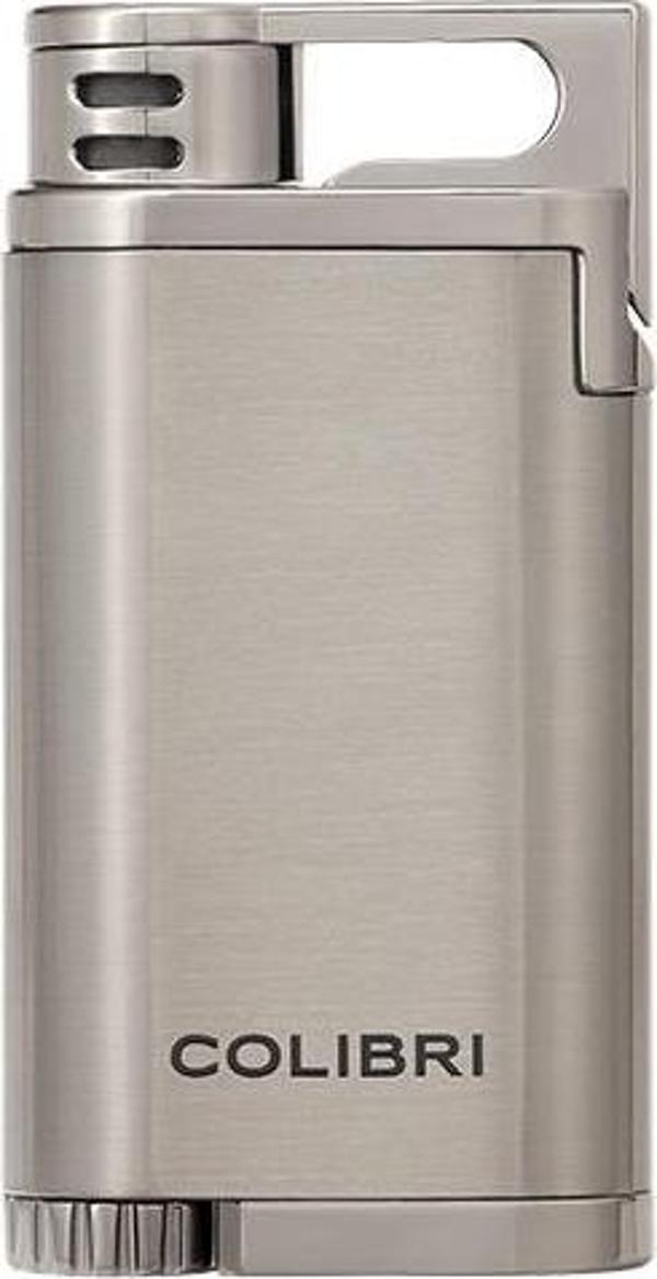 Colibri Belmont Tek Torch Pürmüz Metalik Gunmetal Puro Çakmağı - Image 1