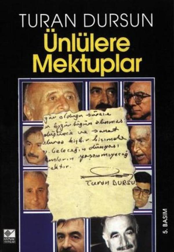 Ünlülere Mektuplar - Kaynak Yayınları - Image 1
