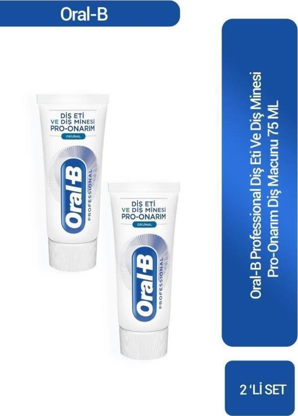 Oral-B Professional Pro-Onarım Diş Macunu 75 ml x2 - Image 1