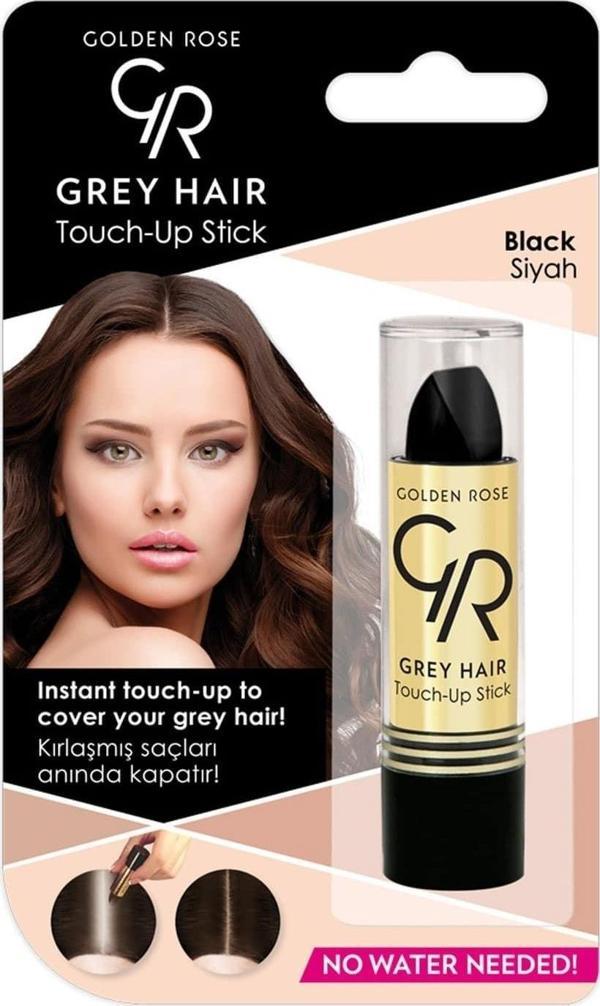 Golden Rose Grey Hair No:01 Black- Saç Beyazlarını Kapatan Stick - Image 1