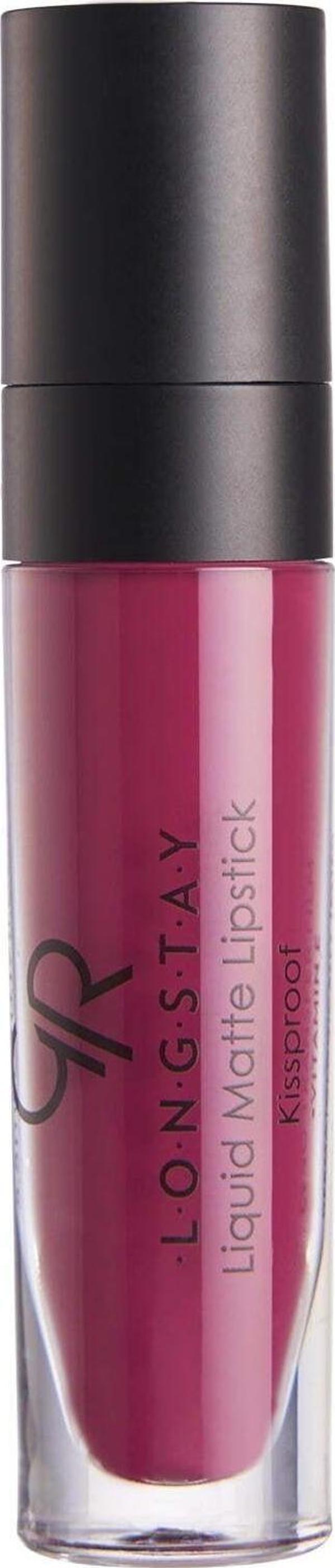 Golden Rose Longstay Liquid Matte Lipstick No: 05 Cranberry - Likit Mat Ruj - Image 1
