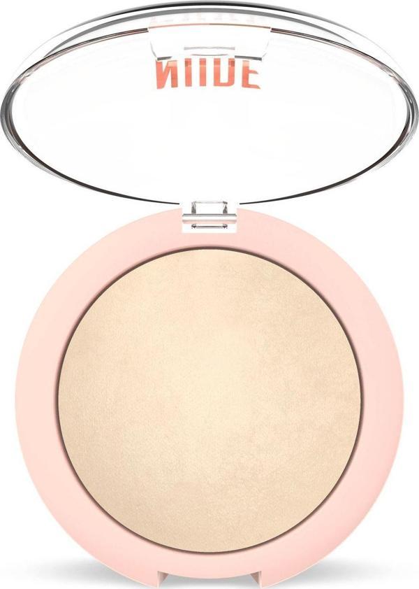 Golden Rose Nude Look Sheer Baked Powder Fair Glow Sedefli Pudra - Image 1
