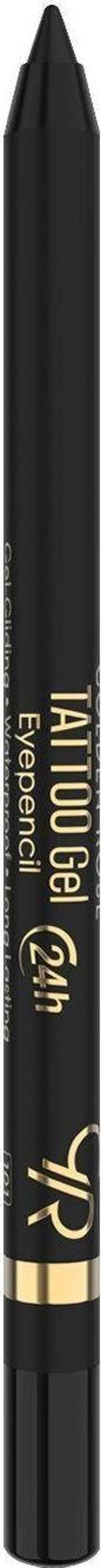 Golden Rose Tattoo Gel Eye Pencil Waterproof No: 101 - Suya Dayanıklı Jel Göz Kalemi - Image 1
