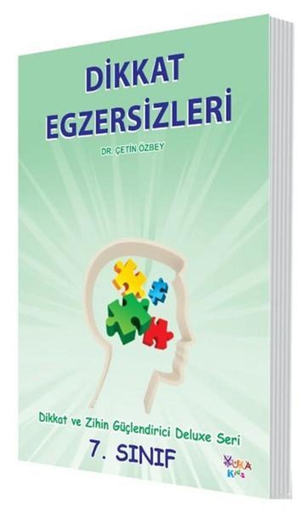 Dikkat Egzersizleri 7. Sınıf - Yuka Kids Yayınevi - Image 1