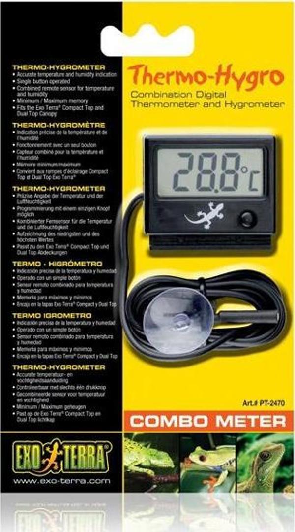 Exo Terra Led Hygrothermo Meter Comb -v - Image 1